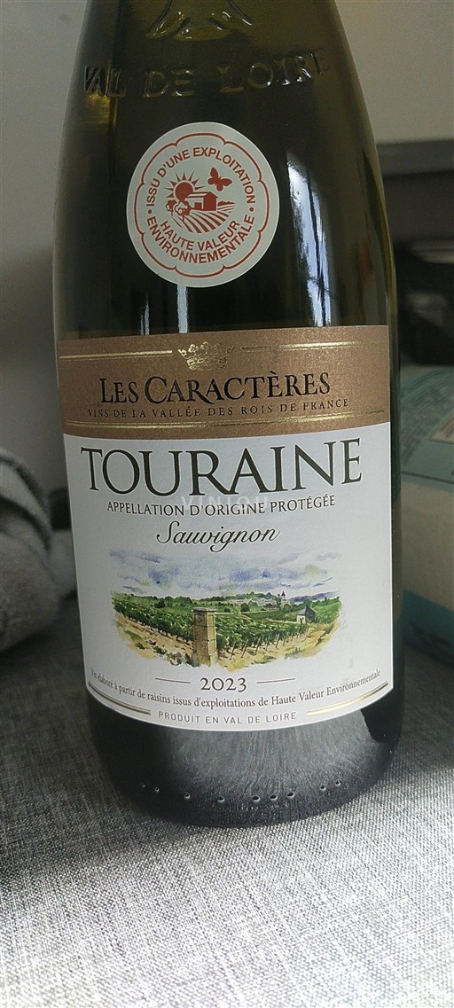 Údolí Loiry Touraine Les Caractères 2023