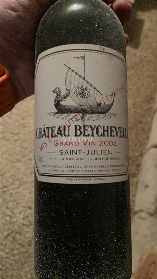 Bordeaux Saint-Julien Château Beychevelle Grand Vin 2002