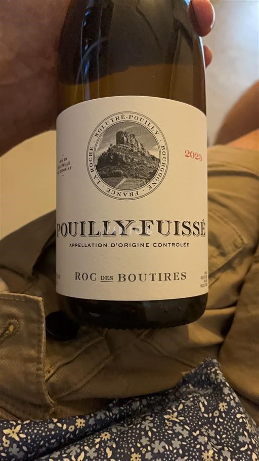 Burgundi Pouilly-fuissé Roc des Boutires 2023