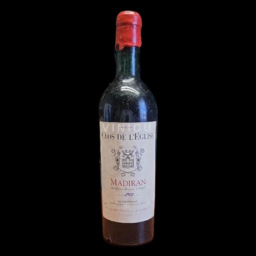 Lounais-Ranska Madiran Clos de l'Eglise 1955