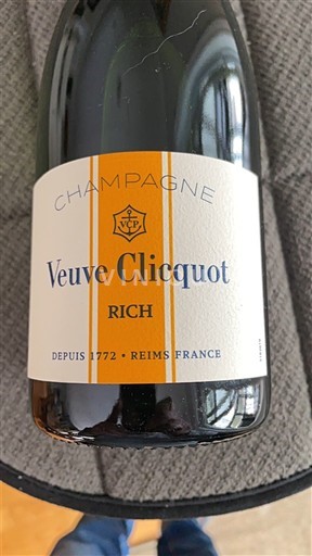 Champagne Veuve Clicquot Rich Ikke-årgang