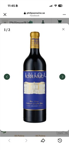 Toscana Não especificado Argiano Solengo 2022