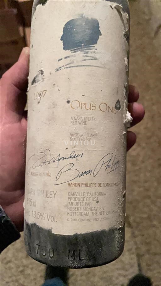 California AVAs Napa Valley Opus One 1997