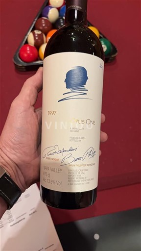 AVA kaliforniane Napa Valley Opus One 1997