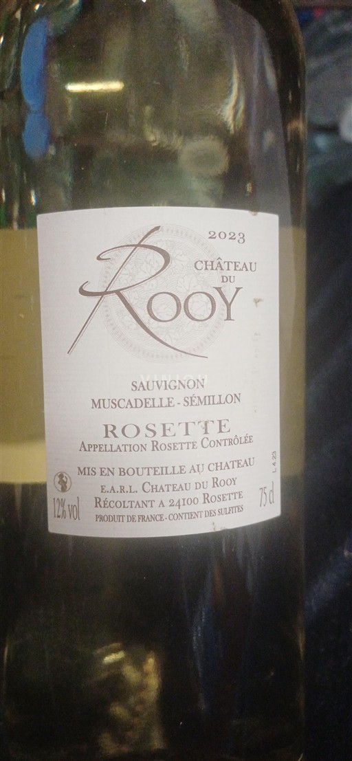 Südwestfrankreich Rosette Château Rooy 2023