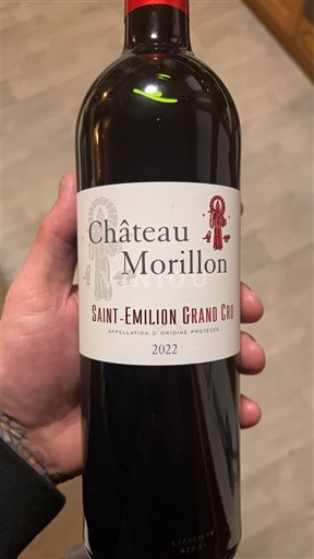 Bordeaux Saint-Émilion Grand Cru Grand Cru Château Morillon 2022