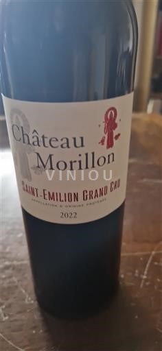 Bordoja Saint-Émilion Grand Cru Grand Cru Château Morillon 2022