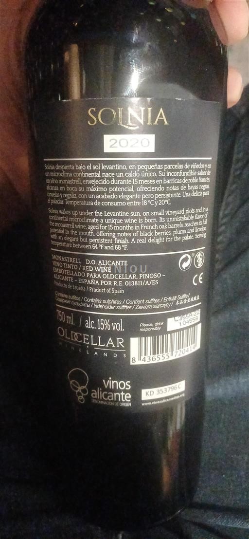 Murcia Alicante Oldcellar Solnia 2020