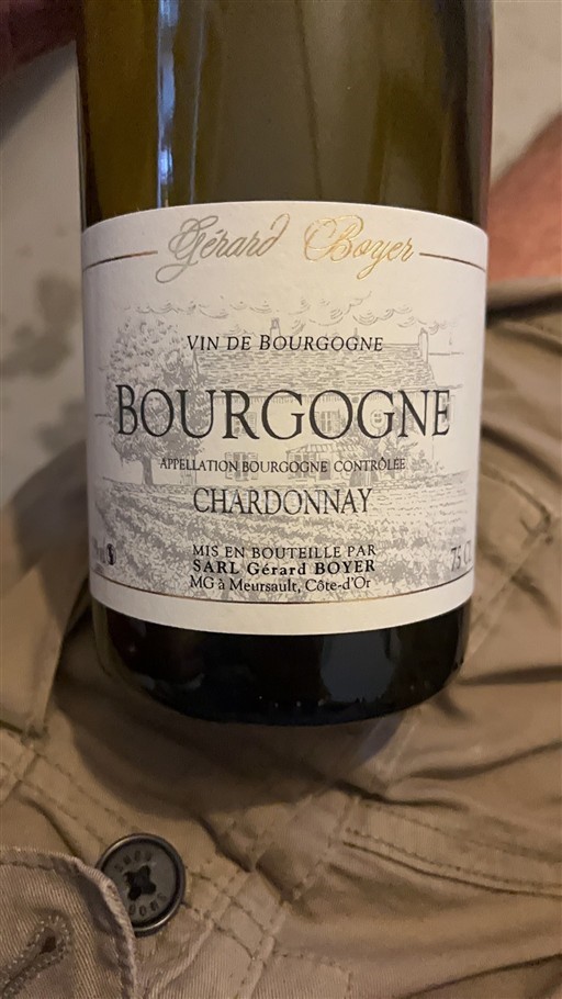 Burgundija Gérard Boyer 2021