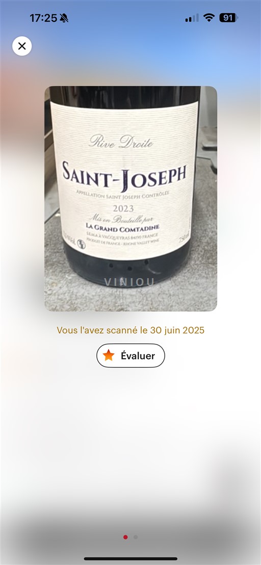 Rhônetal Saint-Joseph La Grand Comtadine Rive Droite 2023