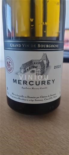 Burgundy Mercurey Château Santenay 2022