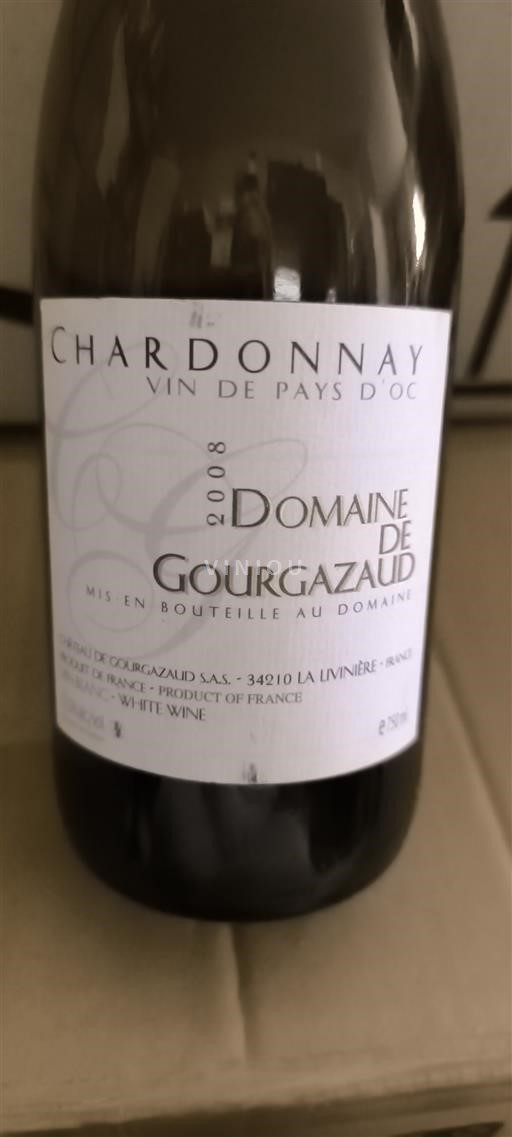 Languedoc-Roussillon Pays d'Oc Domaine Gourgazaoud Chardonnay 2008