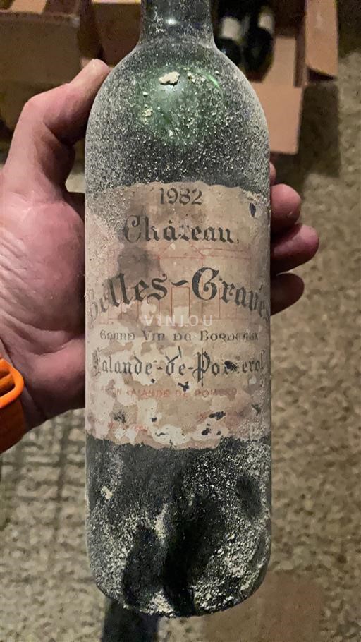 Bordeaux Lalande-de-Pomerol Château Belles-Graves 1982