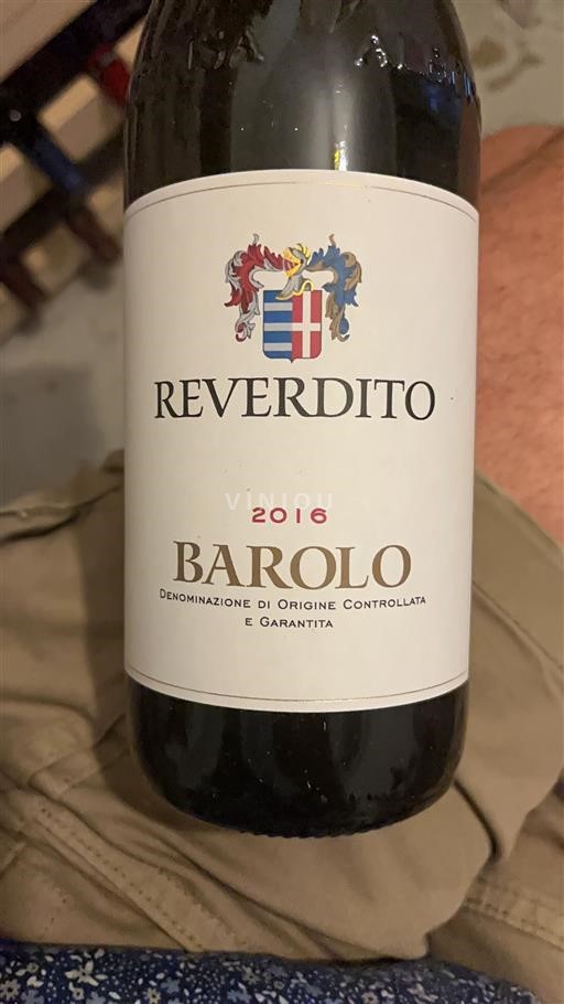 Piëmont Barolo Reverdito 2016