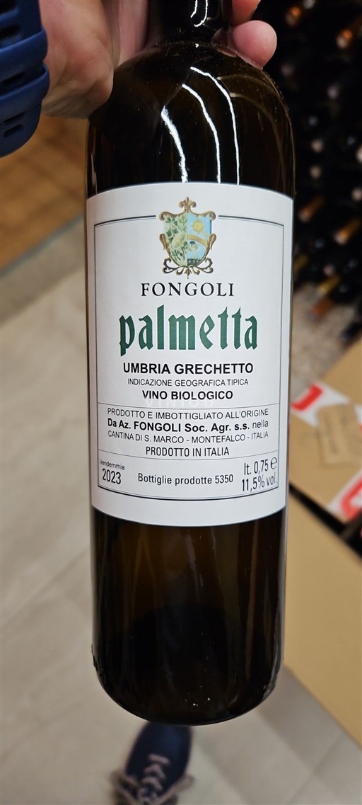 Umbría No especificado Fongoli Palmetta 2023