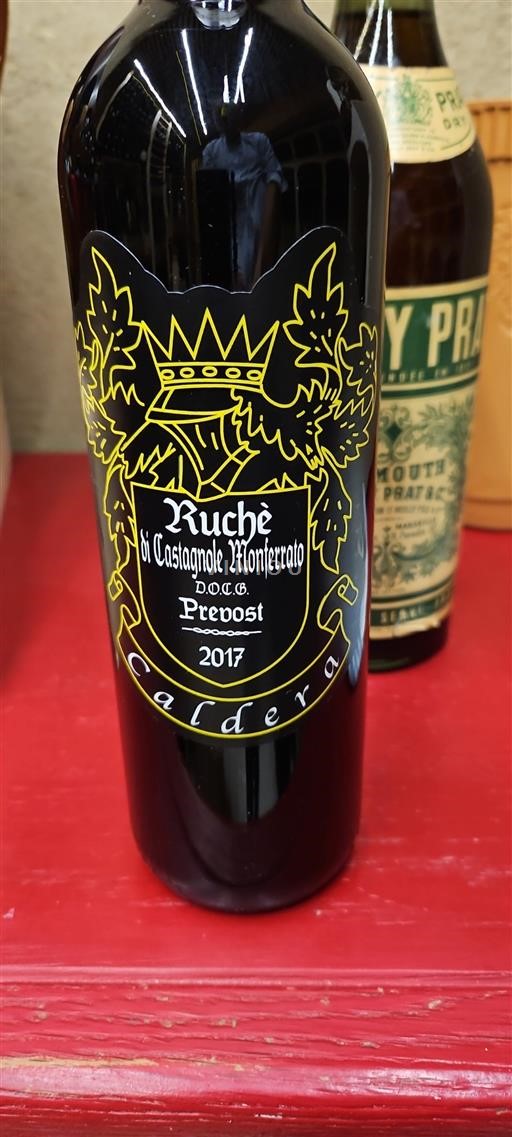 Piamonte Ruché di Castagnole Monferrato Caldera Prevost 2017