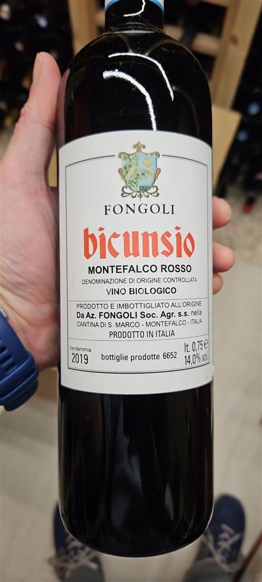 Véneto Montello Rojo Fongoli Bicunsio 2019