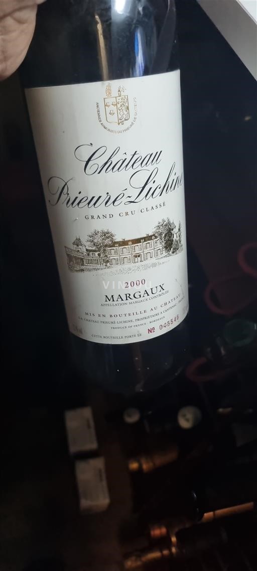 Bordeaux Margaux Grand Cru Classé Château Prieuré-Lichine 2000