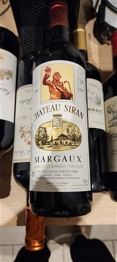 Bordeaux Margaux Château Siran 1999