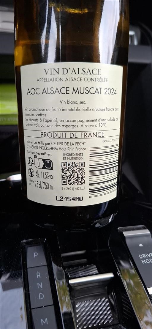 Alsasko Nespecifikováno Grand Cru Château Cellier de la Fecht 2024
