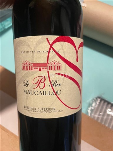 Bordeaux Bordeaux Supérieur Maucaillou Le B par Maucaillou 2019