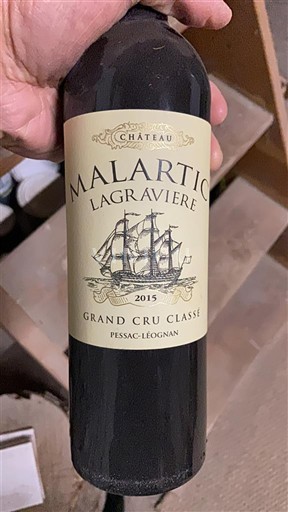 Bordeaux Pessac-Léognan Grand Cru Classé Château Malartic-Lagravière 2015
