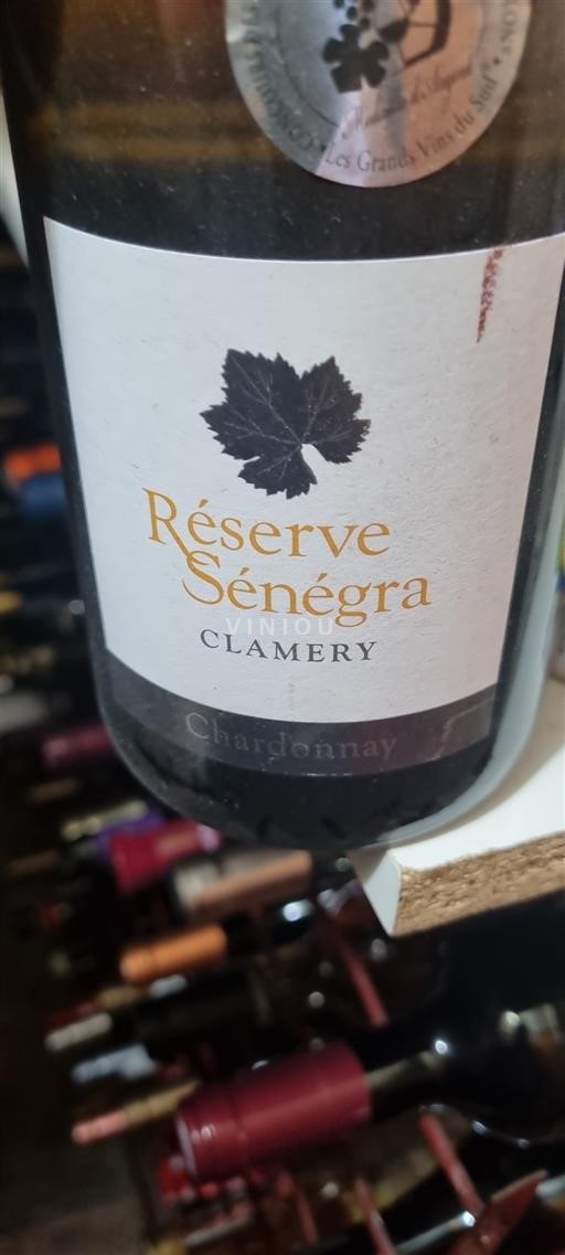 Vin Blanc sec Réserve Sénégra Clamery Non millésimé France Champagne AOC