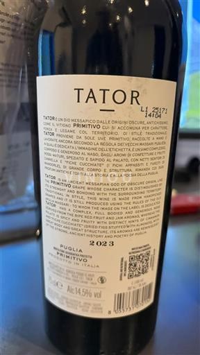 Puglia Niet gespecificeerd Tator 2023