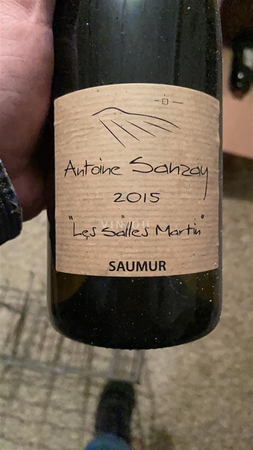 Loirevallei Saumur Antoine Sanzay Les Salles Martin 2015