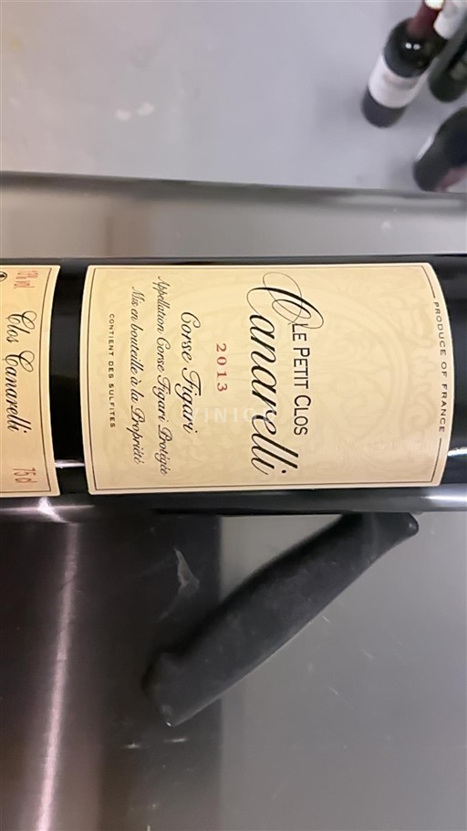 Corsica Niet gespecificeerd Clos Canarelli Le Petit Clos 2013