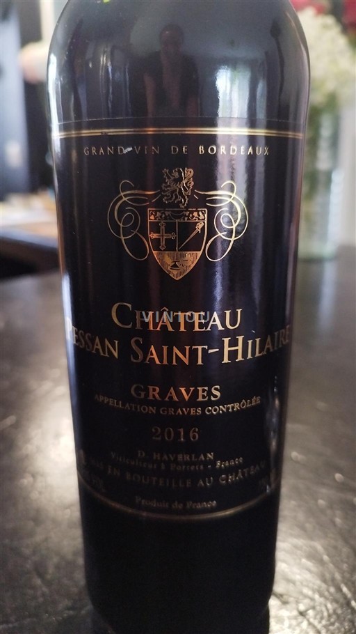 Bordéus Graves Château Cessan Saint-Hilaire 2016