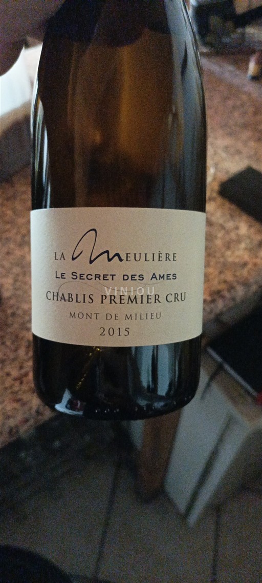 Borgogna Chablis Premier Cru Domaine La Meulière Le Secret des Ames 2015