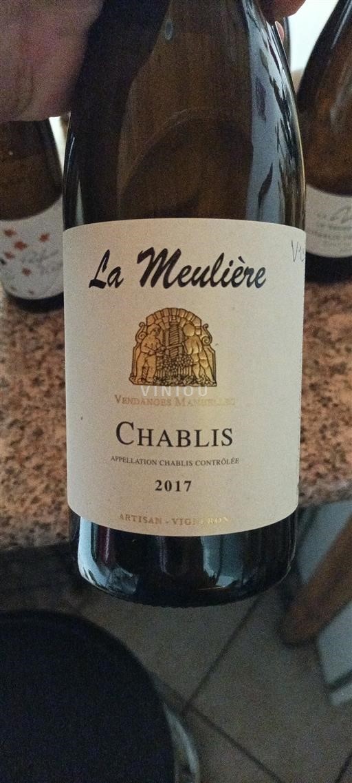 Borgogna Chablis La Meulière 2017