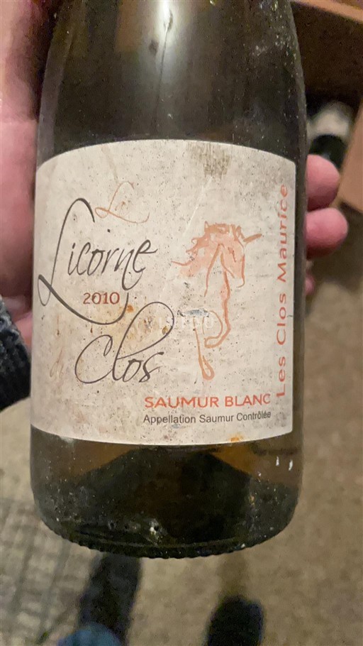 Loirevallei Saumur Les Clos Maurice Licorne Clos 2010