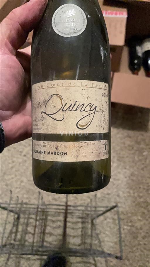 Loirevallei Quincy Domaine Mardon 2010