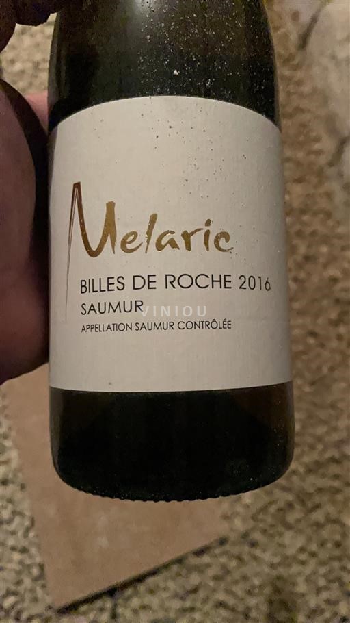 Loirevallei Saumur Melaric Billes de Roche 2016