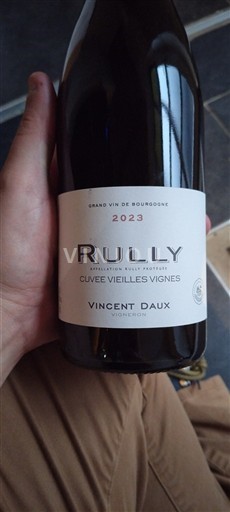 Bourgogne Rully Vincent Daux Vieilles Vignes 2023