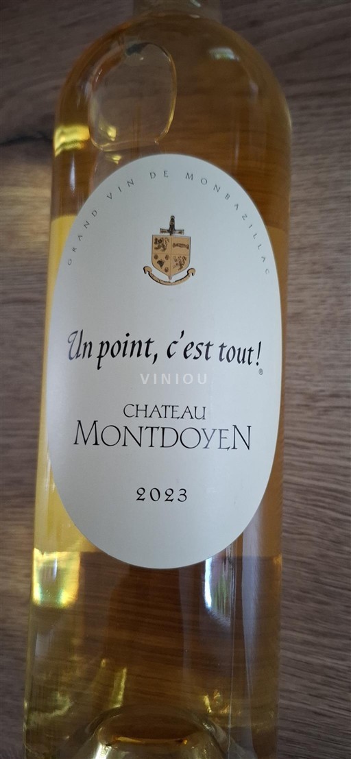 Lounais-Ranska Monbazillac Château Montdoyen Un point, c’est tout! 2023