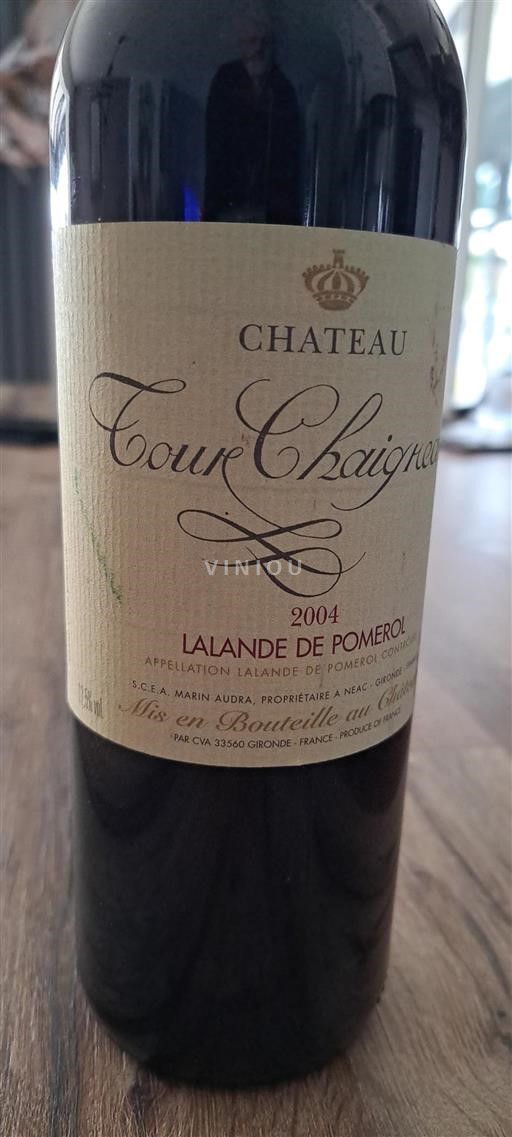 Bordeaux Lalande-de-Pomerol Château Tour Chaigneau 2004