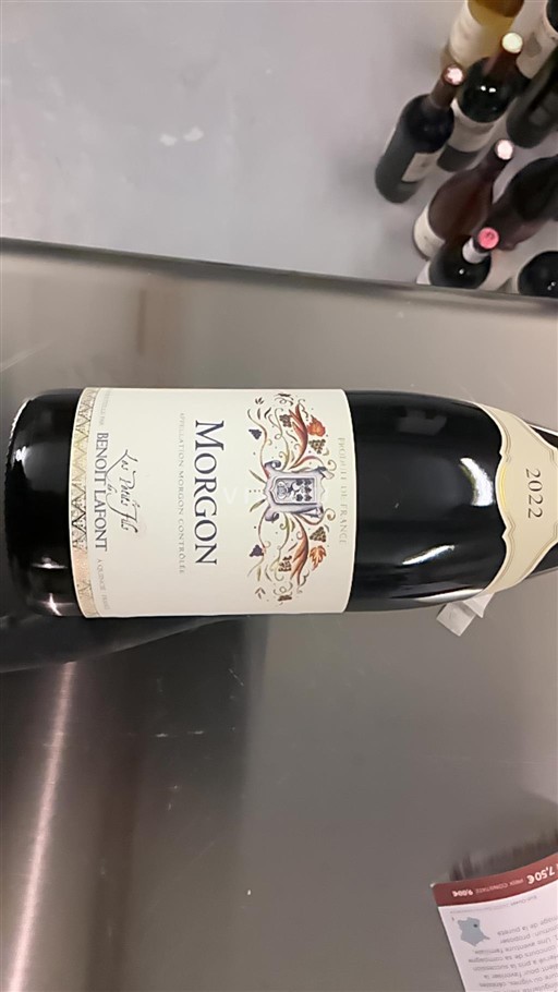 Beaujolais Morgon Benoît Lafont 2022
