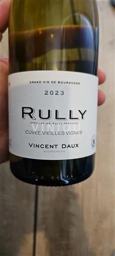 Burgundy Rully Vincent Daux Vieilles Vignes 2023