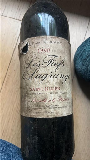 Burdeos Saint-Julien Château Lagrange Les Fiefs de Lagrange 1990