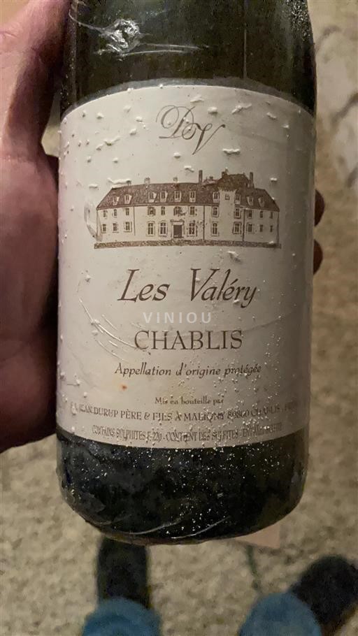 Borgoña Chablis Jean Durup Père & Fils Les Valéry 2014