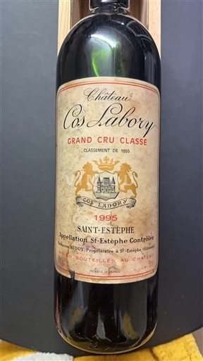 Bordeaux Saint-Estèphe Grand Cru Château Cos Labory 1995
