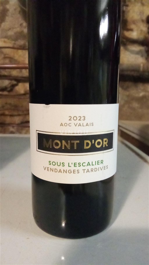 Wallis Nicht spezifiziert Mont Or Sous l'Escalier 2023