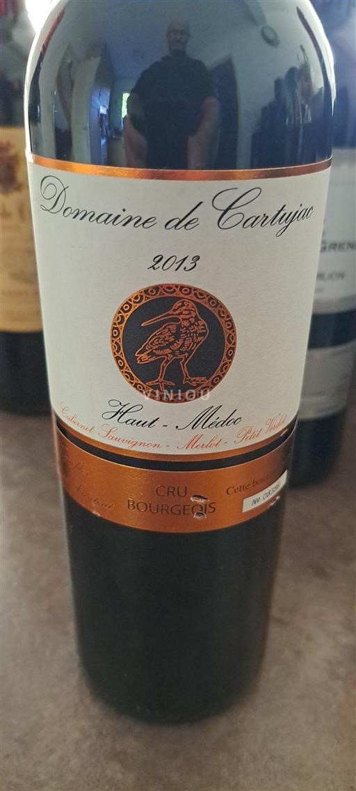 Bordeaux Haut-Médoc Cru Bourgeois Domaine Cartujac 2013