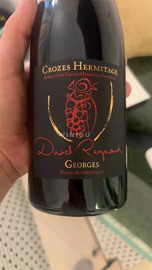 Valle del Ródano Crozes-Hermitage Domaine David Reynaud Les Bruyères Georges 2022