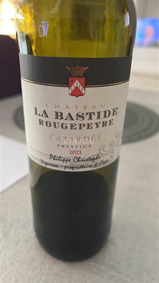 Languedoc Cabardès La Bastide Rougepeyre Prestige 2021