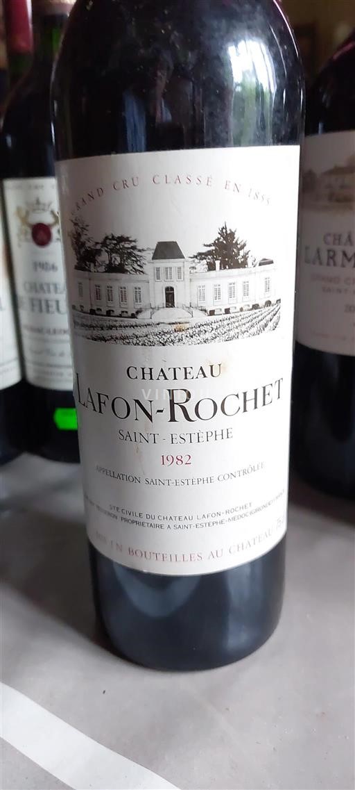 Bordeaux Saint-Estèphe Grand Cru Château Lafon-Rochet 1982
