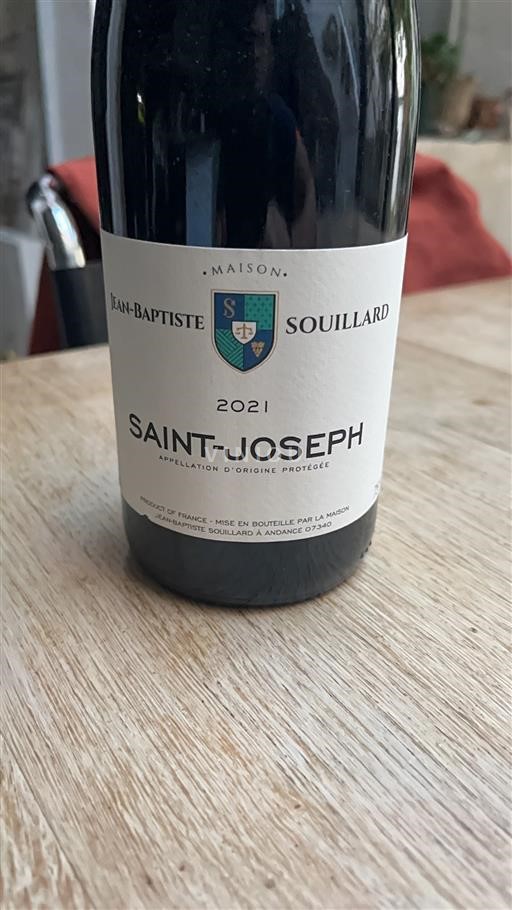 Thung lũng Rhône Saint-Joseph Maison Jean-Baptiste Souillard 2021